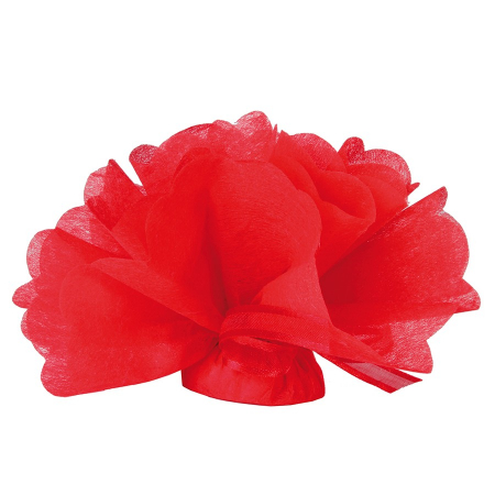 Tulle paper red