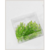 Green plastic clip