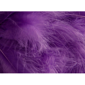 10 gr de plumes VIOLET FONCE