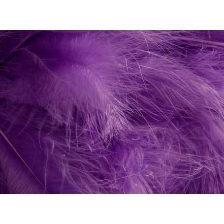 10 gr de plumes VIOLET FONCE