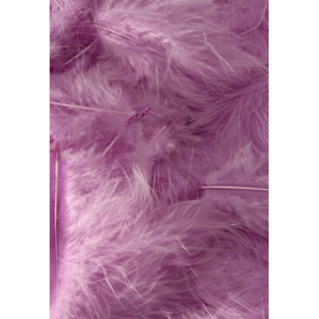 10 gr of light PURPLE feathers