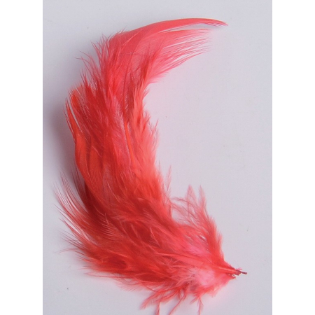 2 gr of small RED feathers
