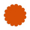 Tulle paper orange