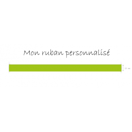 Ruban personnalisé 8